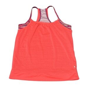 Danskin Now Racerback Girls Size L (10-12) Tank Top Breathable Athletic